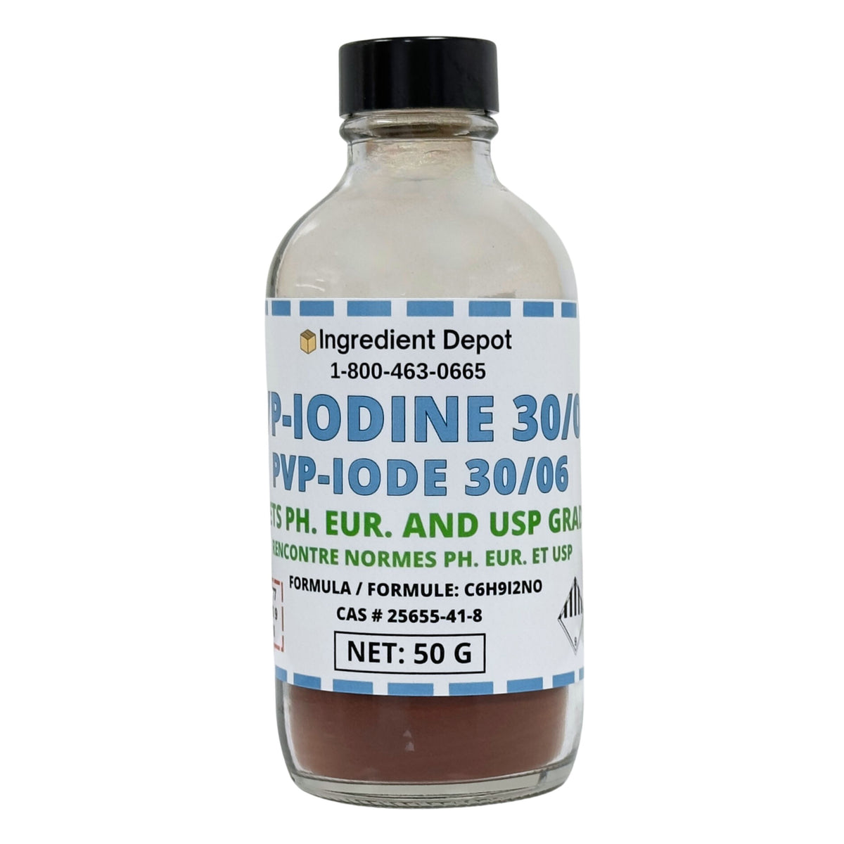PVP-Iodine 30/06 (PVP-I, Povidone-Iodine) 50g