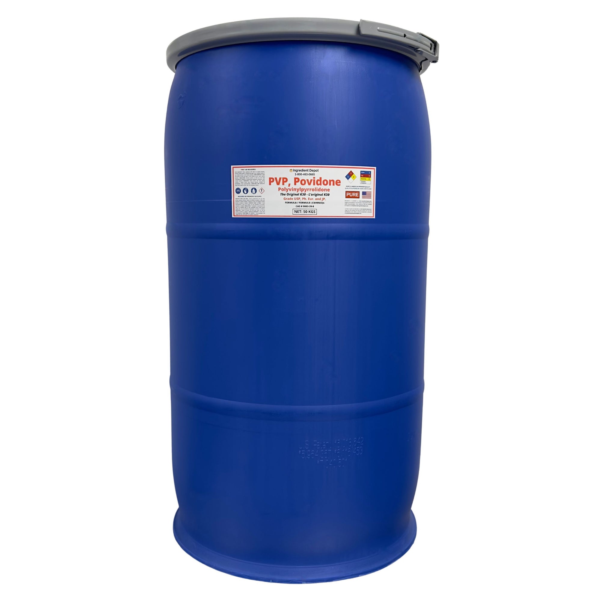 PVP Original K30 (Povidone / Polyvinylpyrrolidone) 50 kgs