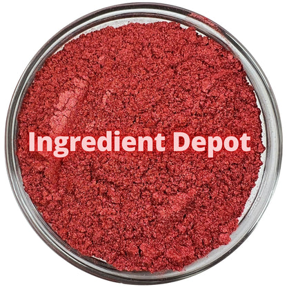 Red Amber Pearl Effect Powder