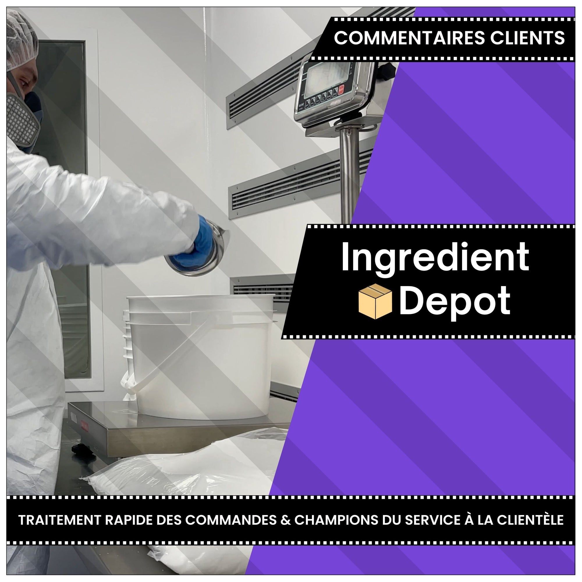 Ingredient Depot Produits Chimiques vs. Suppléments