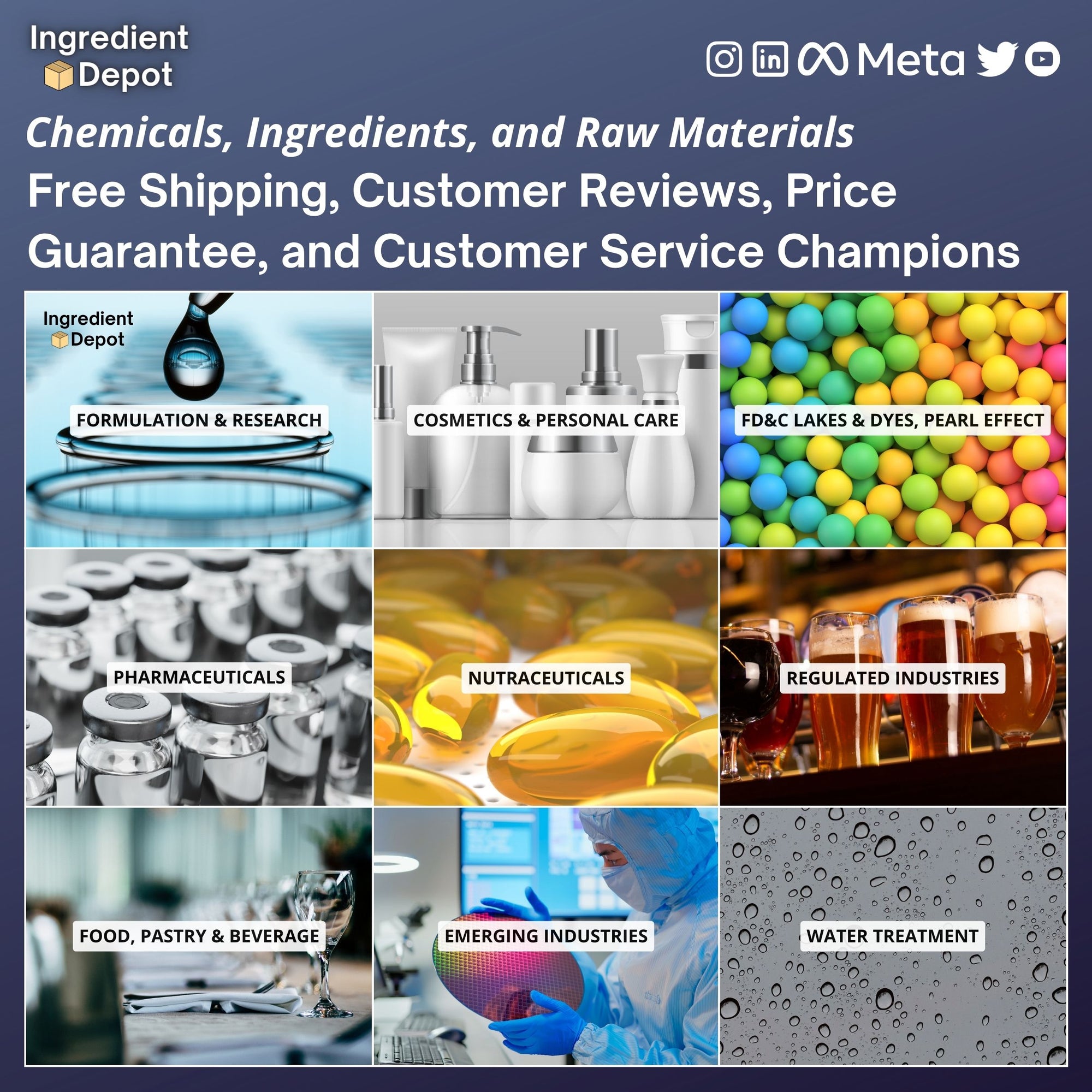 Ingredient Depot Promotions Chemicals, Ingredients and Raw Materials