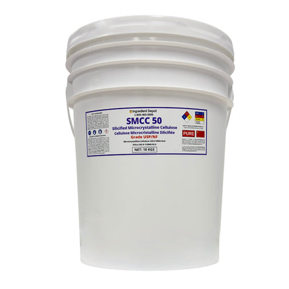 SMCC 50 Silicified Microcrystalline Cellulose - USP/NF Grade 10 kgs - Ingredient Depot