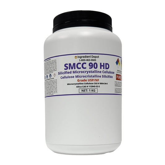 SMCC 90 HD Silicified Microcrystalline Cellulose - USP/NF Grade 1 kg - Ingredient Depot