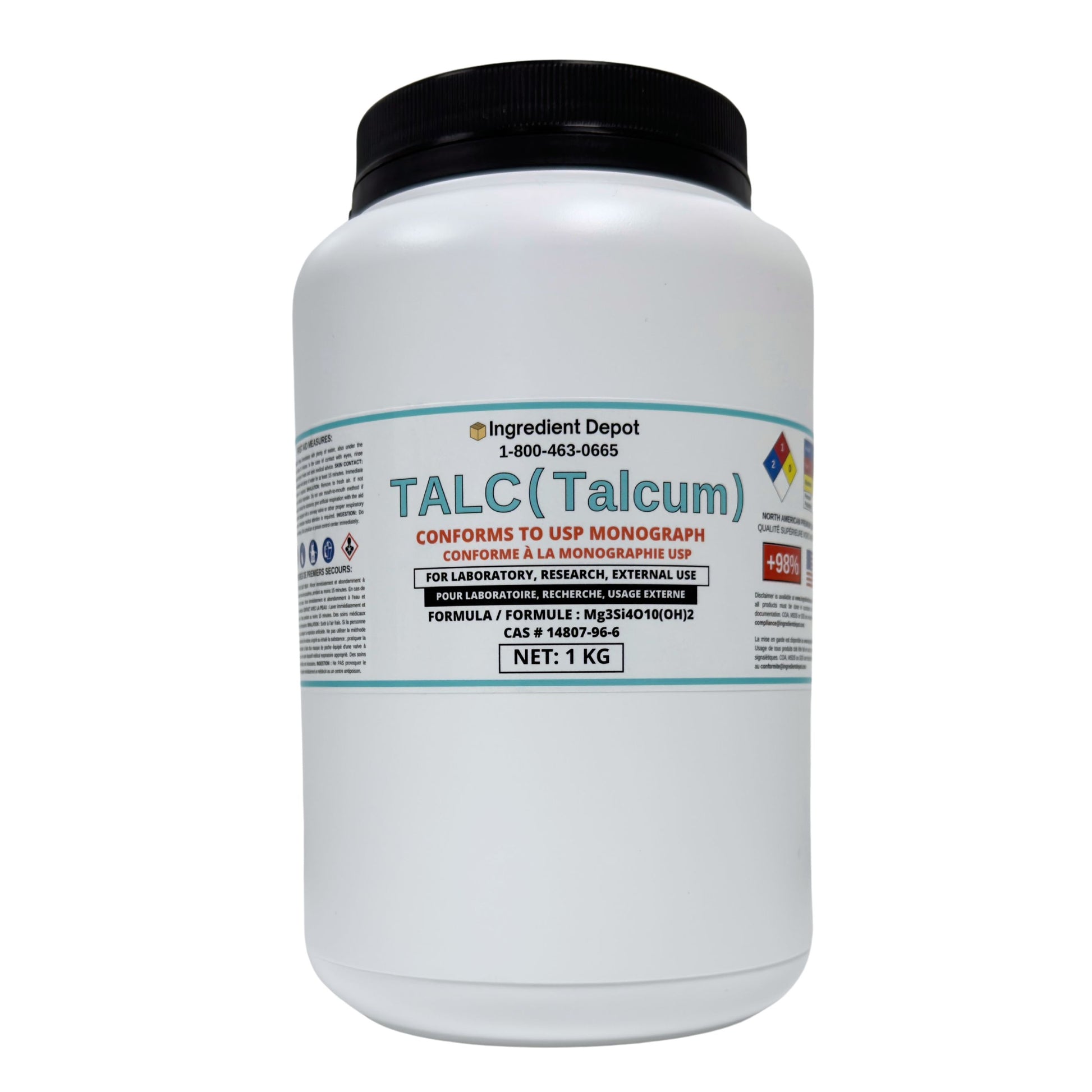 Talc (Talcum) Powder 1 kg