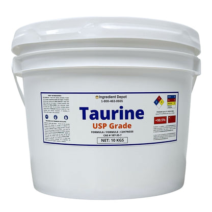 Taurine Powder 10 kgs - IngredientDepot.com