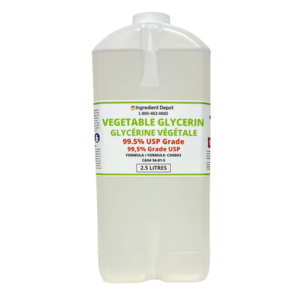 Glycérine Végétale 99.5% Grade USP 2.5 litres