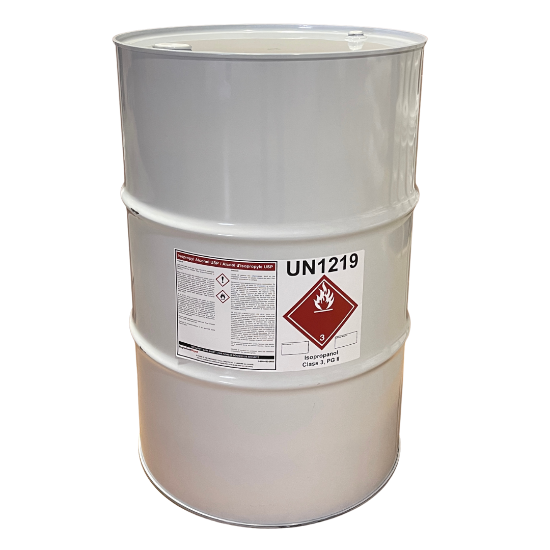 Alcohol Isopropyl 99% USP 200 litres
