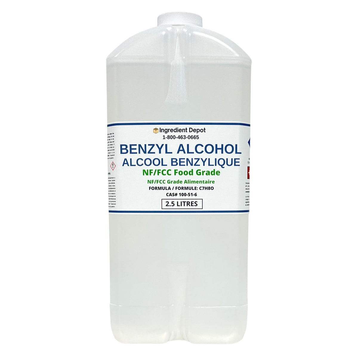 Benzyl Alcohol Food Grade 2.5 litres