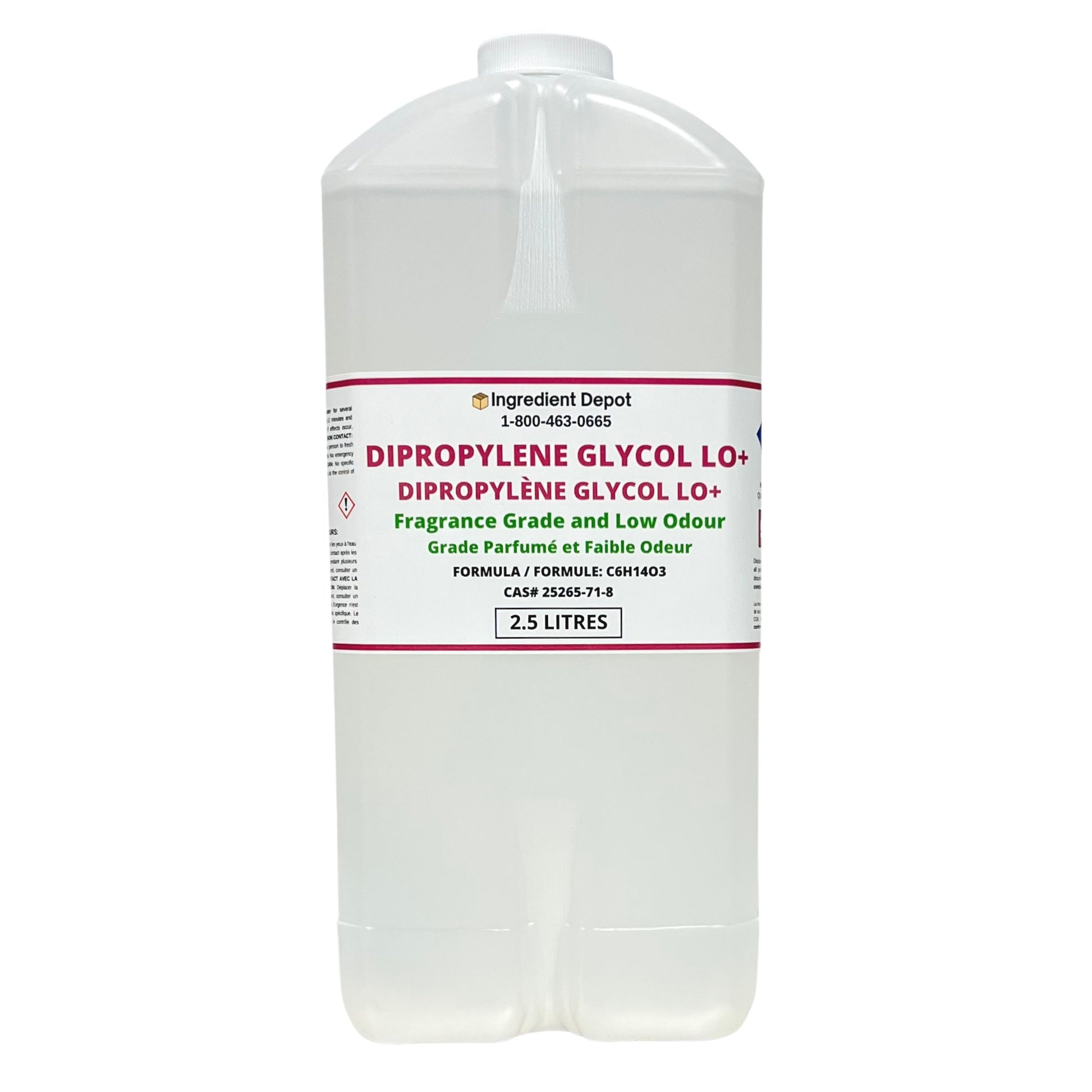 DiPropylene Glycol 99.5% Fragrance Grade 2.5 litres - IngredientDepot.com