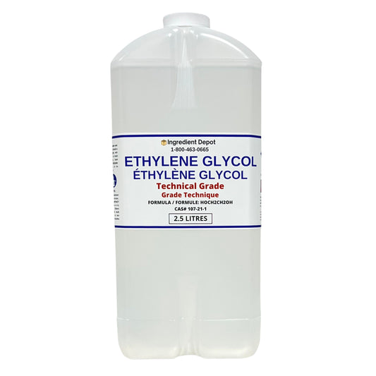 Ethylene Glycol 100% Technical Grade 2.5 litres - IngredientDepot.com