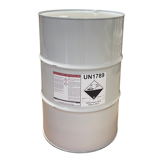 Hydrochloric Acid (Muriatic Acid) 20° Baumé (31.45%) 240 litres - IngredientDepot.com