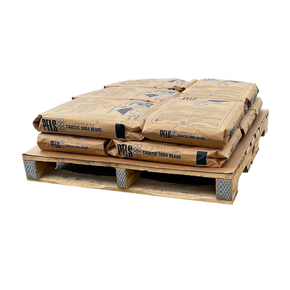Sodium Hydroxide (NaOH or Caustic Soda) Micropearls - 22.68 kgs Bag(s) on a Pallet - IngredientDepot.com
