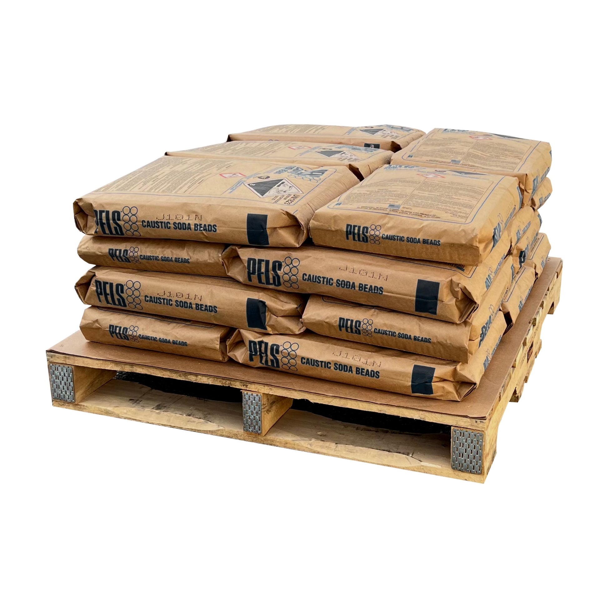 Sodium Hydroxide (NaOH or Caustic Soda) Micropearls - 22.68 kgs Bag(s) on a Pallet - IngredientDepot.com